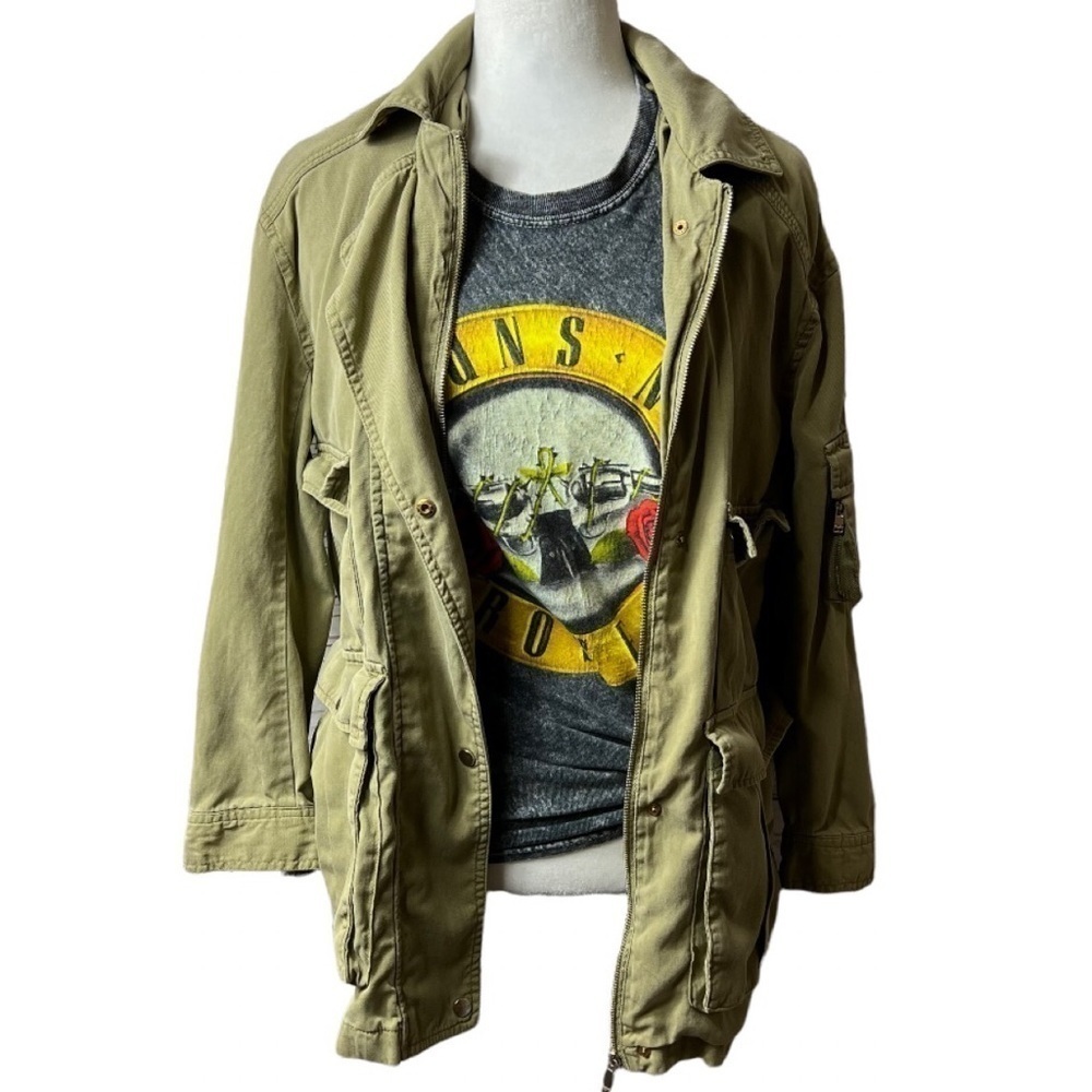 Pull & Bear Trademark Utility Zippered Jacket